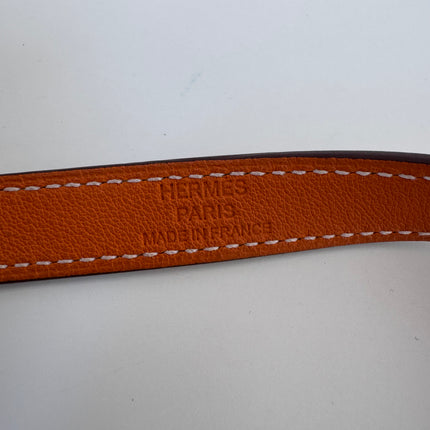 Bracelet Hermès Kelly double tour  Gold T2