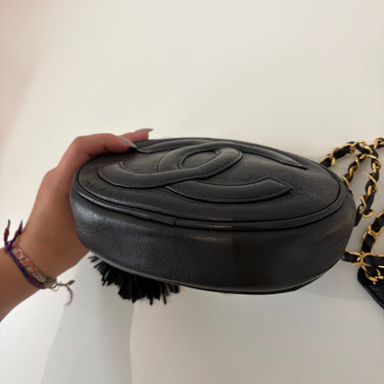 Sac Chanel Caméra Ovale Noir