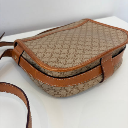 Sac Celine bandoulière toile macadam