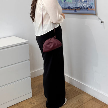 Sac Bottega Veneta Mini Pouch Burgundy