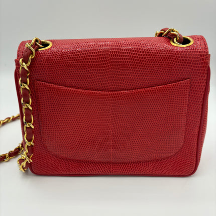 Sac Chanel Mini Square Lézard