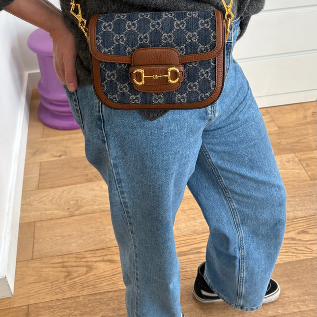 Sac Gucci Horsebit 1955 petit modèle