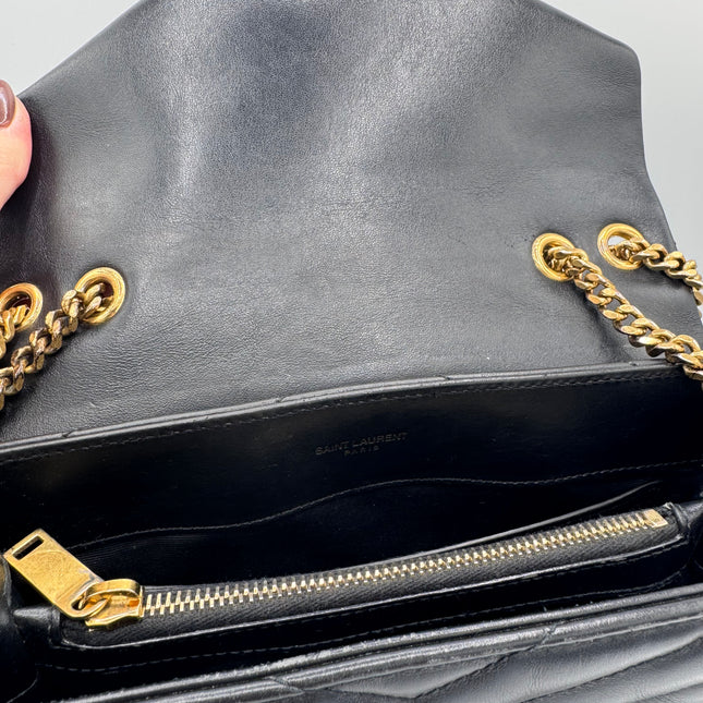 Sac Loulou Small Noir Saint Laurent
