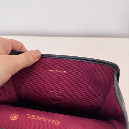 Petit Sac Chanel matelassé noir