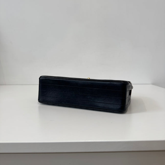 Sac Chanel fermoir circle bandoulière noir