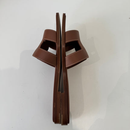 Sandales Hermès Oran Gold T36