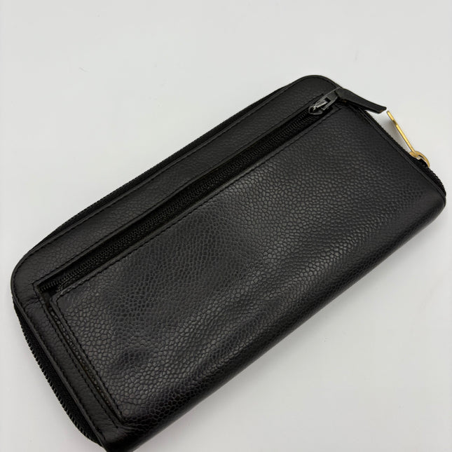 Portefeuille Chanel cuir caviar
