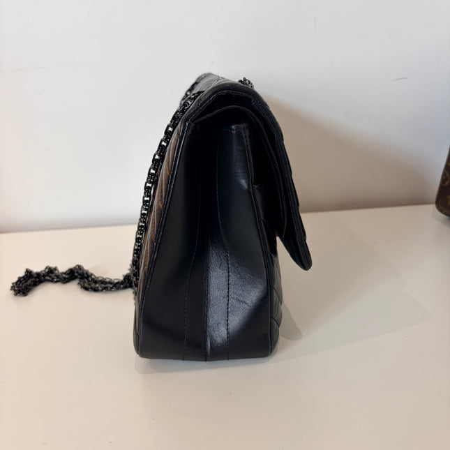 Sac Chanel Grand 2.55 Chevrons Noir