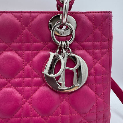 Sac Dior Lady Dior Medium Rose