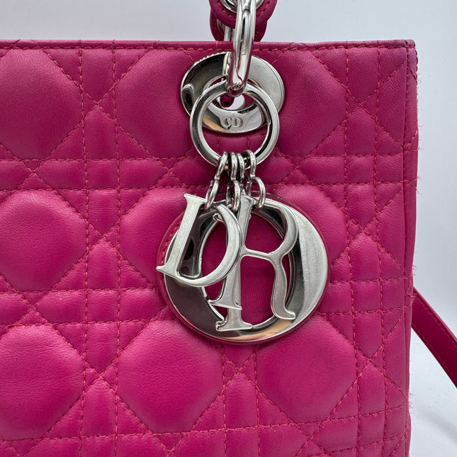 Sac Dior Lady Dior Medium Rose