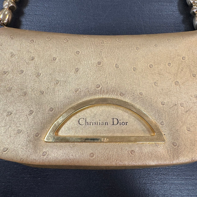 Sac Malice Dior Cuir d’Autruche