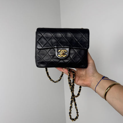 Sac Chanel Timeless Mini Square Noir