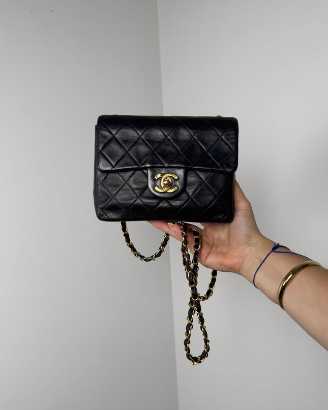 Sac Chanel Timeless Mini Square Noir
