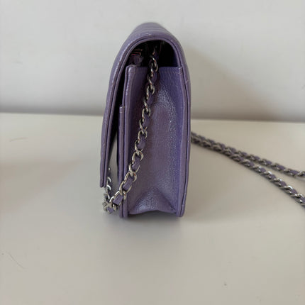 Sac Chanel wallet on chain Violet