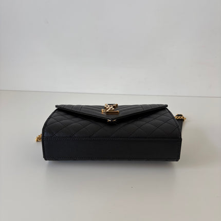 Sac Saint Laurent Enveloppe small Noir