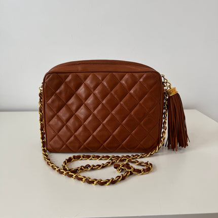 Sac Chanel Caméra caramel