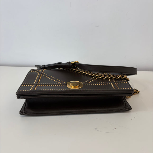 Sac Dior Diorama bandoulière Marron
