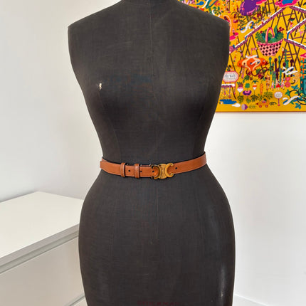 Ceinture Céline Triomphe T70cm