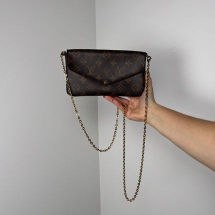 Pochette Louis Vuitton Félicie Monogram