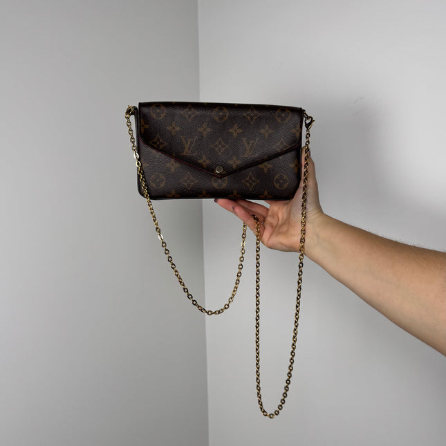Pochette Louis Vuitton Félicie Monogram