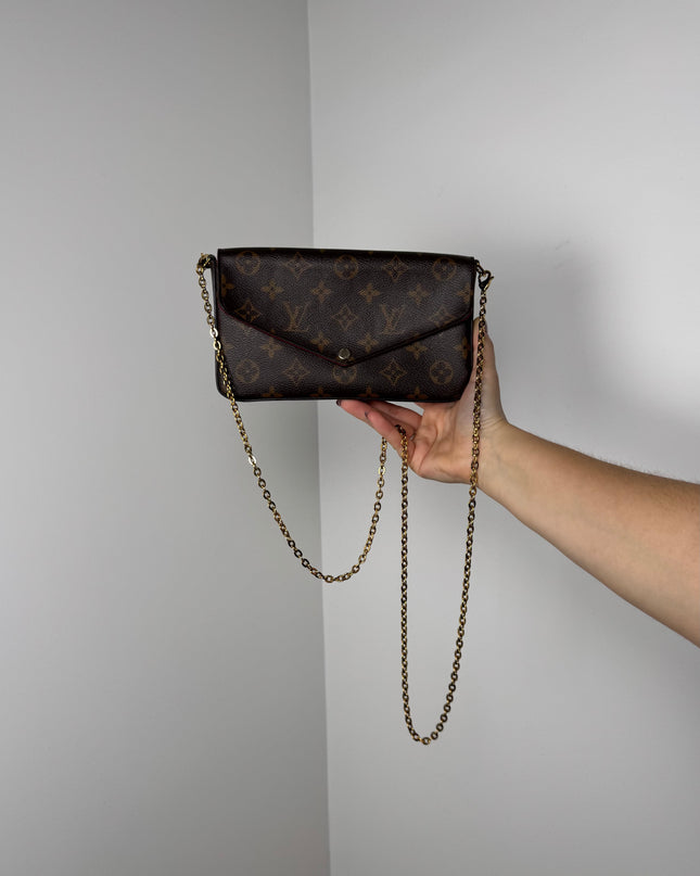 Pochette Louis Vuitton Félicie Monogram