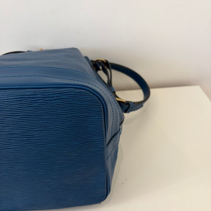 Sac Louis Vuitton Noé GM Épi bleu
