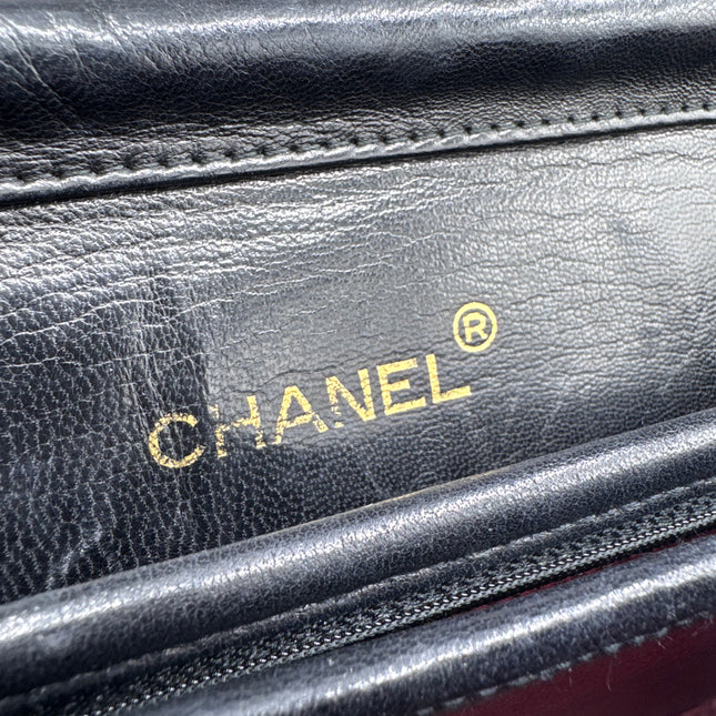 Sac Chanel classique flap grand bandoulière vintage