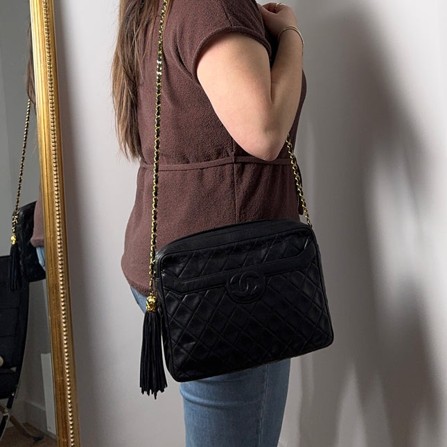 Sac Chanel Caméra Noir