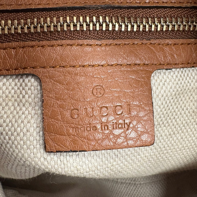 Sac Cabas Hobo Gucci Camel