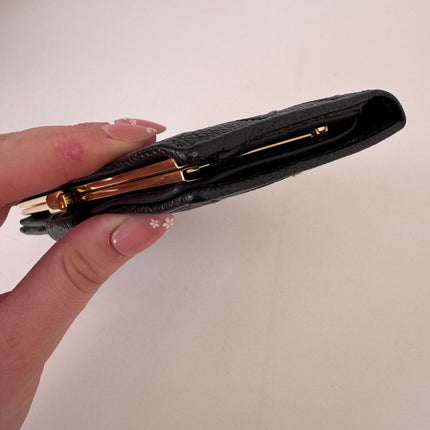 Portefeuille Chanel noir