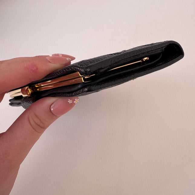 Portefeuille Chanel noir