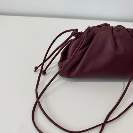 Sac Bottega Veneta Mini Pouch Burgundy