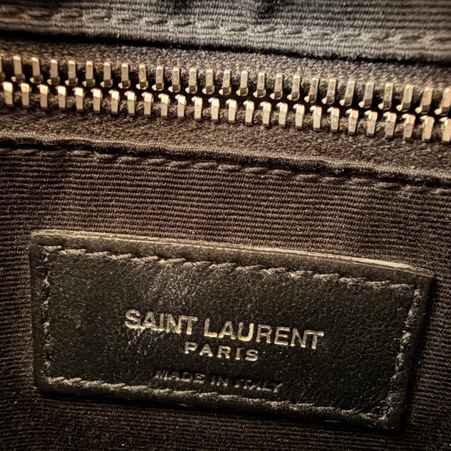 Sac Saint Laurent Loulou Medium Marine