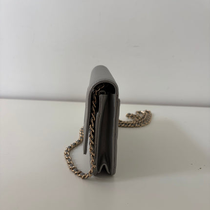 Sac Chanel Wallet on chain Gris argent