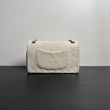 Sac Chanel Timeless Blanc cassé 25 cm