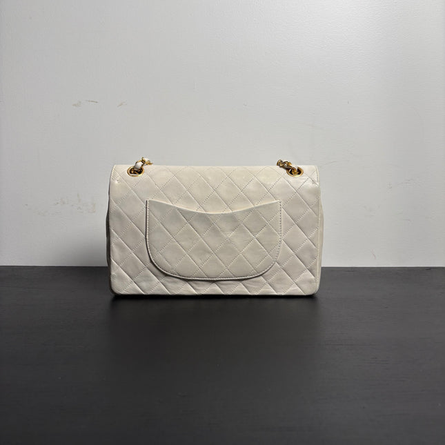 Sac Chanel Timeless Blanc cassé 25 cm
