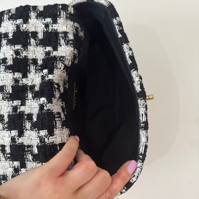 Sac Chanel 19 Small tweed