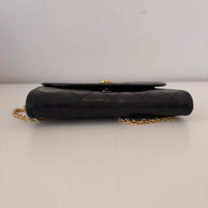 Petit Sac Chanel matelassé noir