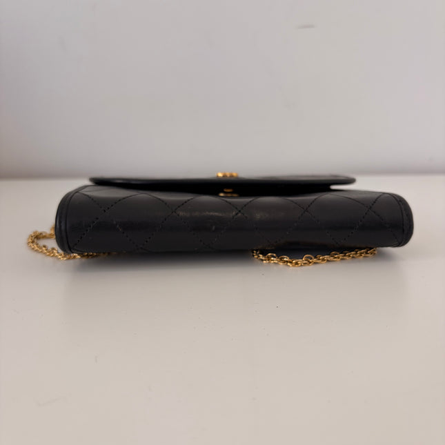 Petit Sac Chanel matelassé noir