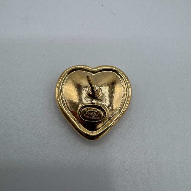 Boucles d’oreilles Chanel Cœur