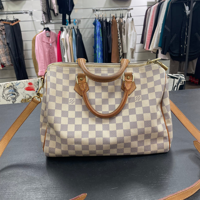 Louis Vuitton Speedy 30 Damier Azur