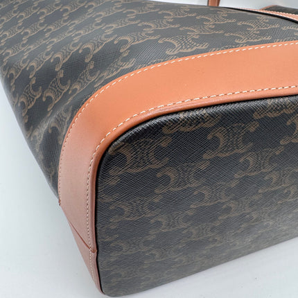 Cabas Celine Moyen Toile Triomphe