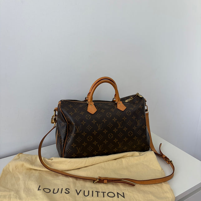 Sac Louis Vuitton Speedy 35 Monogram bandoulière