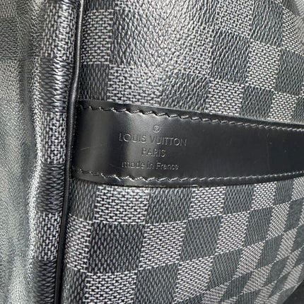 Sac Louis Vuitton Keepall 55 damier graphite