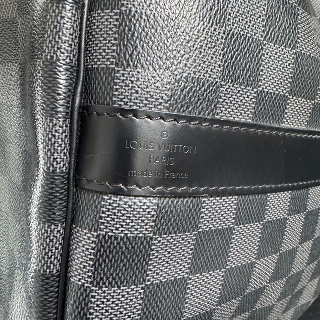 Sac Louis Vuitton Keepall 55 damier graphite