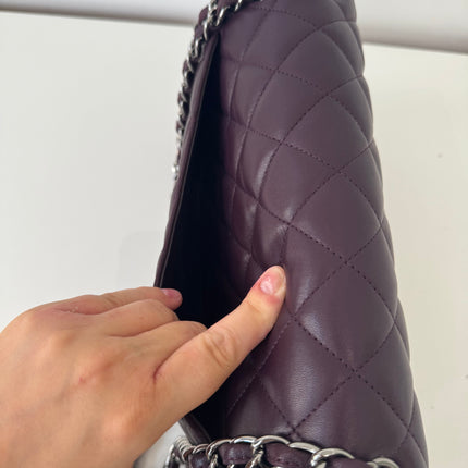 Sac Chanel Timeless Jumbo Prune
