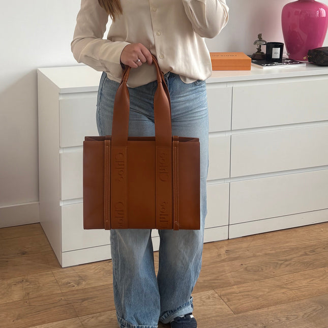 Sac Chloe Woody médium cuir