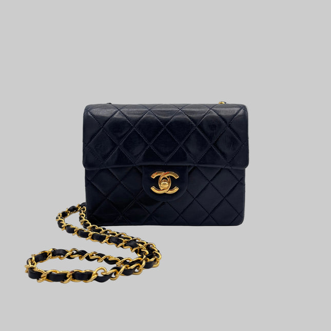 Sac Chanel Mini Square Timeless Marine