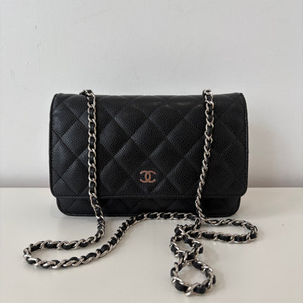 Sac Chanel Wallet on Chain noir
