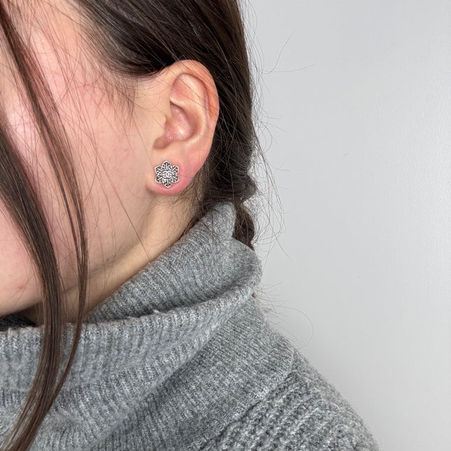 Boucles d’oreilles Flocons Chanel